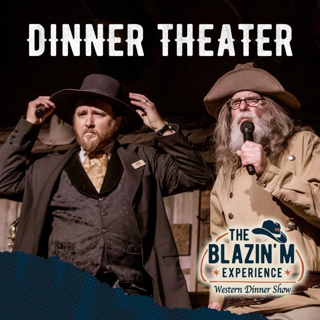 Award winning performers at the Blazin' M Ranch dinner show.