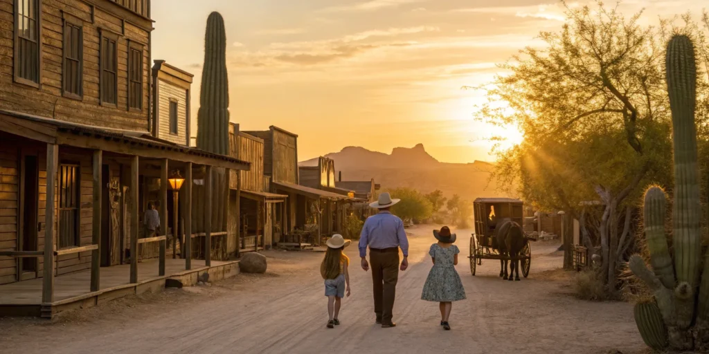 Family enjoying affordable Arizona adventures.